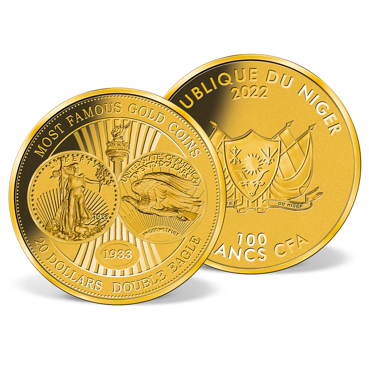 Produktbild von 1/200 Unze Feingold-Münze '20 Dollars Double Eagle'