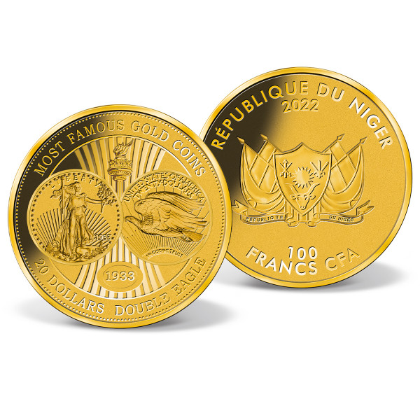 Goldmünze 100 CFA "20 Dollars Double Eagle" AT_1739525_1