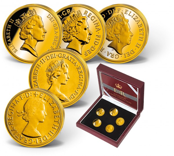 Goldmünzen-Set Sovereign "Queen Elizabeth II." AT_2460179_1