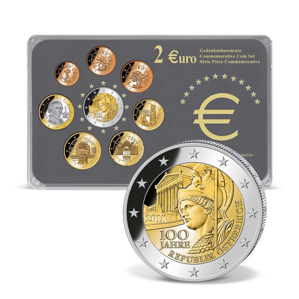 2 Euro Gedenksatz "Österreich 2018" AT_2718360_1