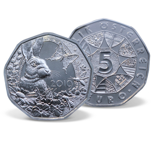 Silbermünze 5 Euro "Frühlingserwachen" 2019 AT_2546303_1